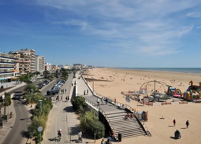 T2 + Mezzanine, Face Mer, Parking Prive, 6 Pers - Fr-1-323-336 Apartment *